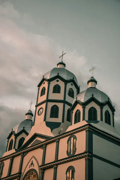 Kuppeln der Kirche von Filandia
