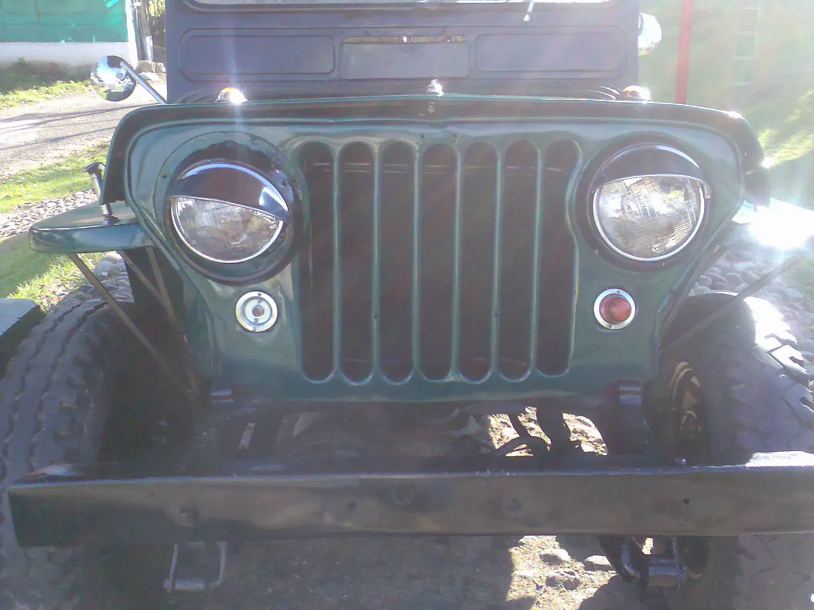 Ausgestellter Jeep Willys in PANACA