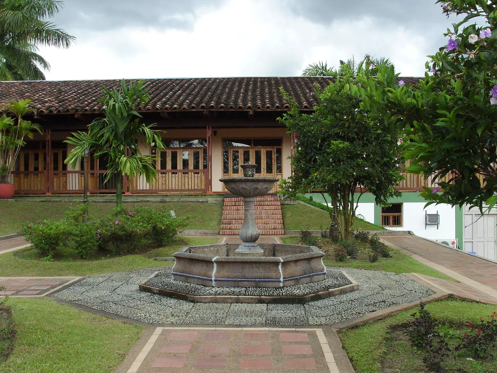 Innenhof des Kaffeemuseums, Parque del Café