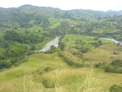The río La Vieja