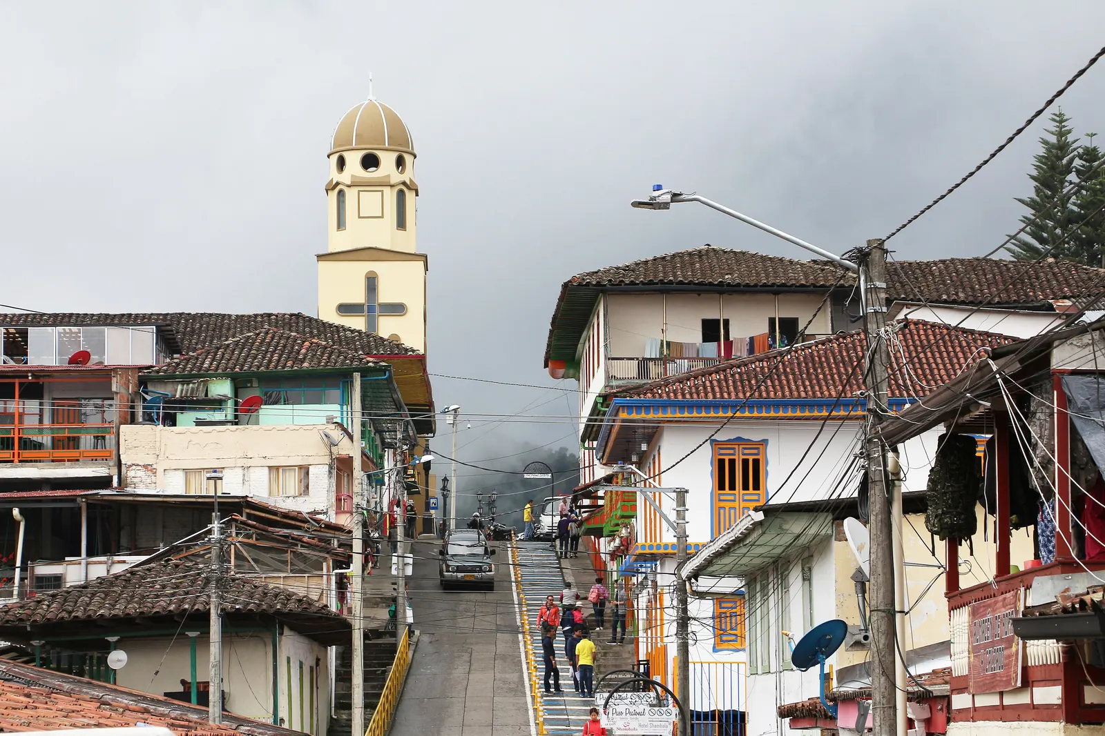 Rue colorée de Salento